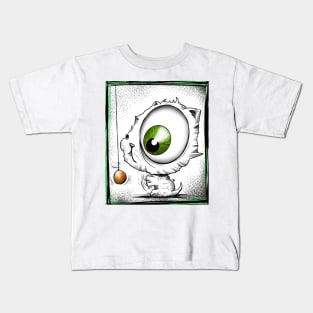 Cat play Kids T-Shirt